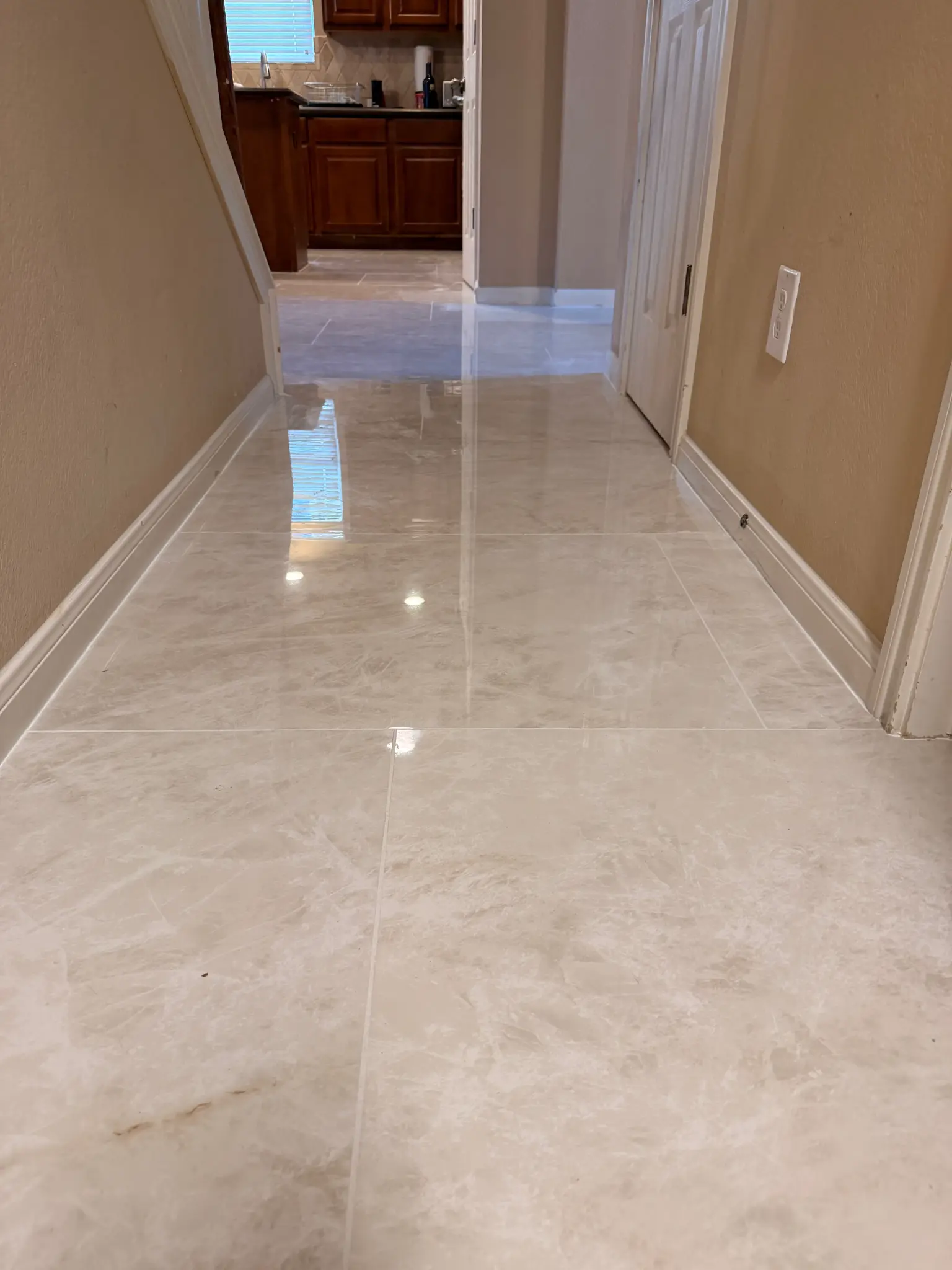 Entryway Tile Upgrade - After